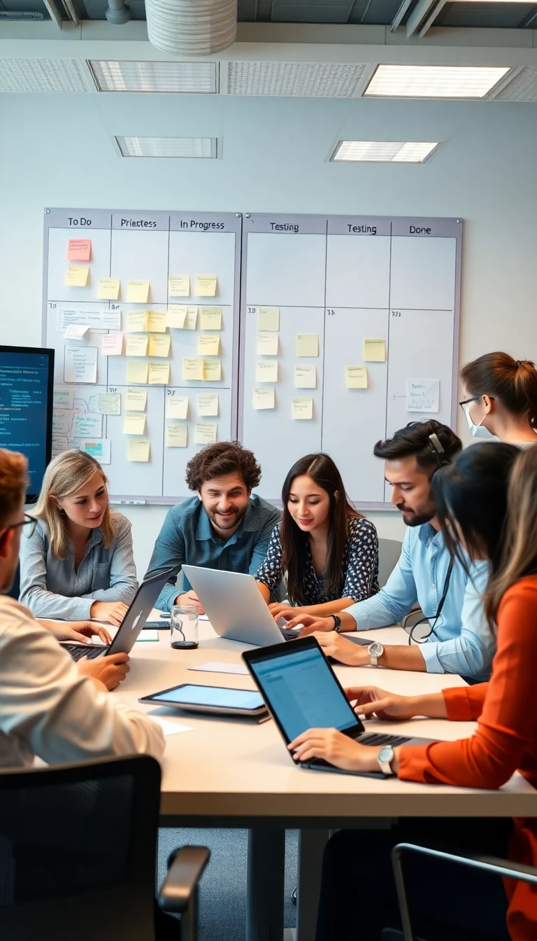 Equipe Digicom Brasil trabalhando em projetos inovadores